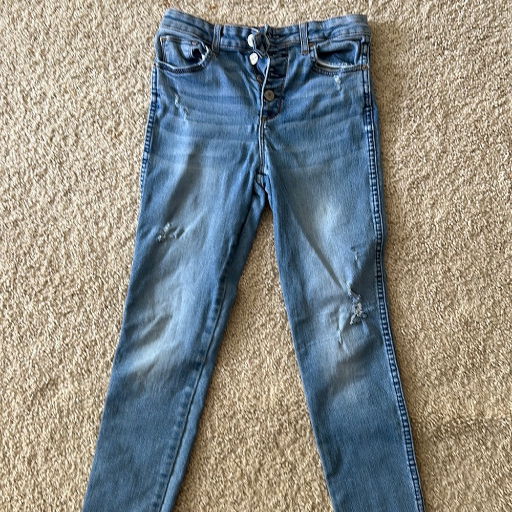Gap girls jegging ankle high rise size 14, GUC